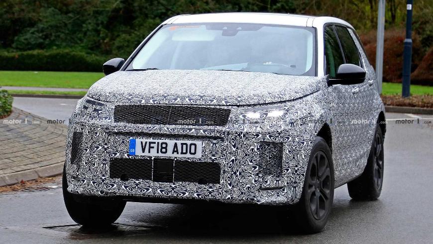 Land Rover тестирует обновленный кроссовер Discovery Sport
