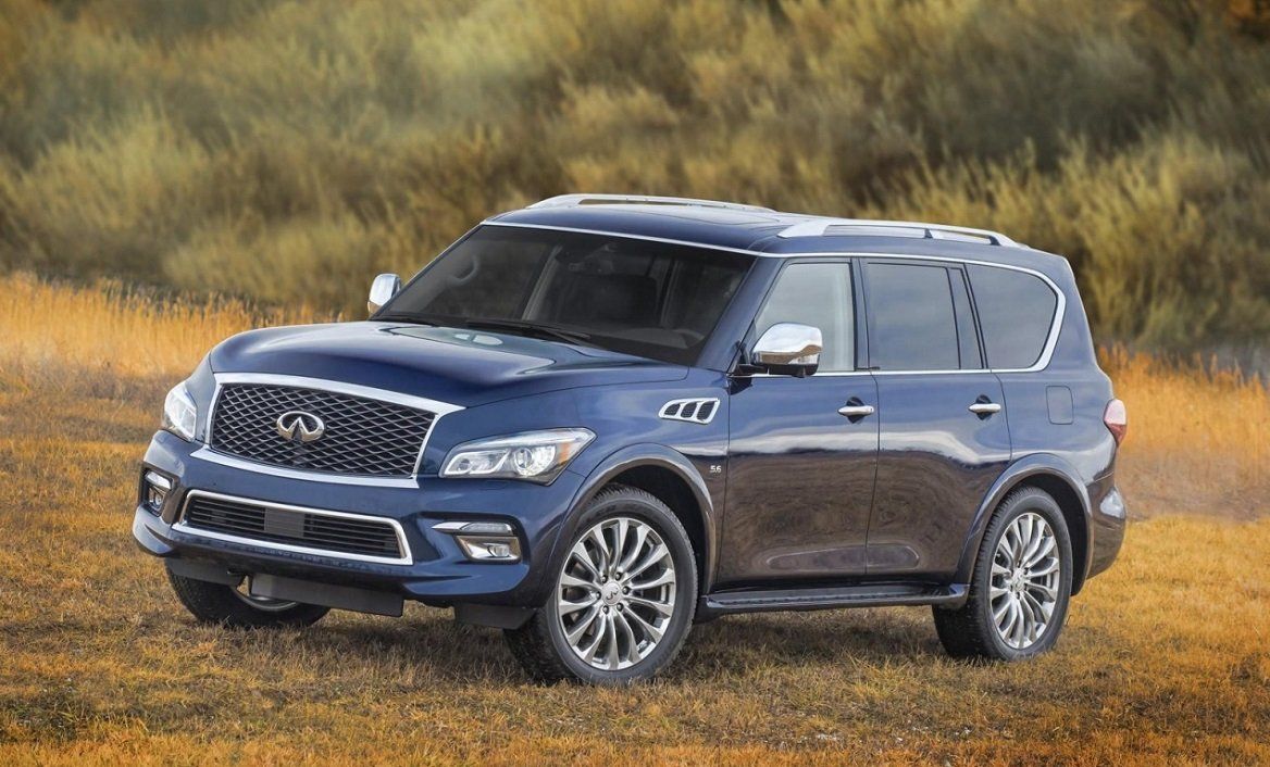 Infiniti QX80: поколения, кузова по годам, история модели и года выпуска,  рестайлинг, характеристики, габариты, фото - Carsweek