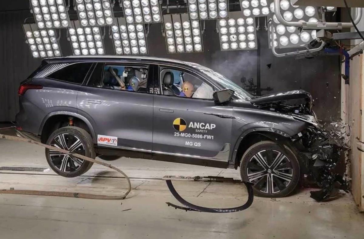 Прототип «Москвича М90» прошел краш-тест ANCAP: фото после удара