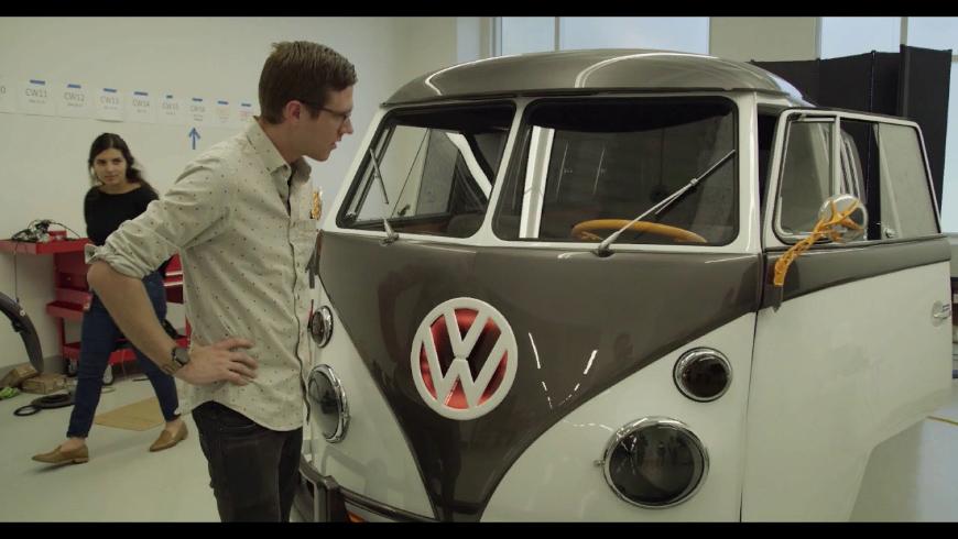 «Древний» культовый микроавтобус Type 20 от VW превратили в современный электромобиль