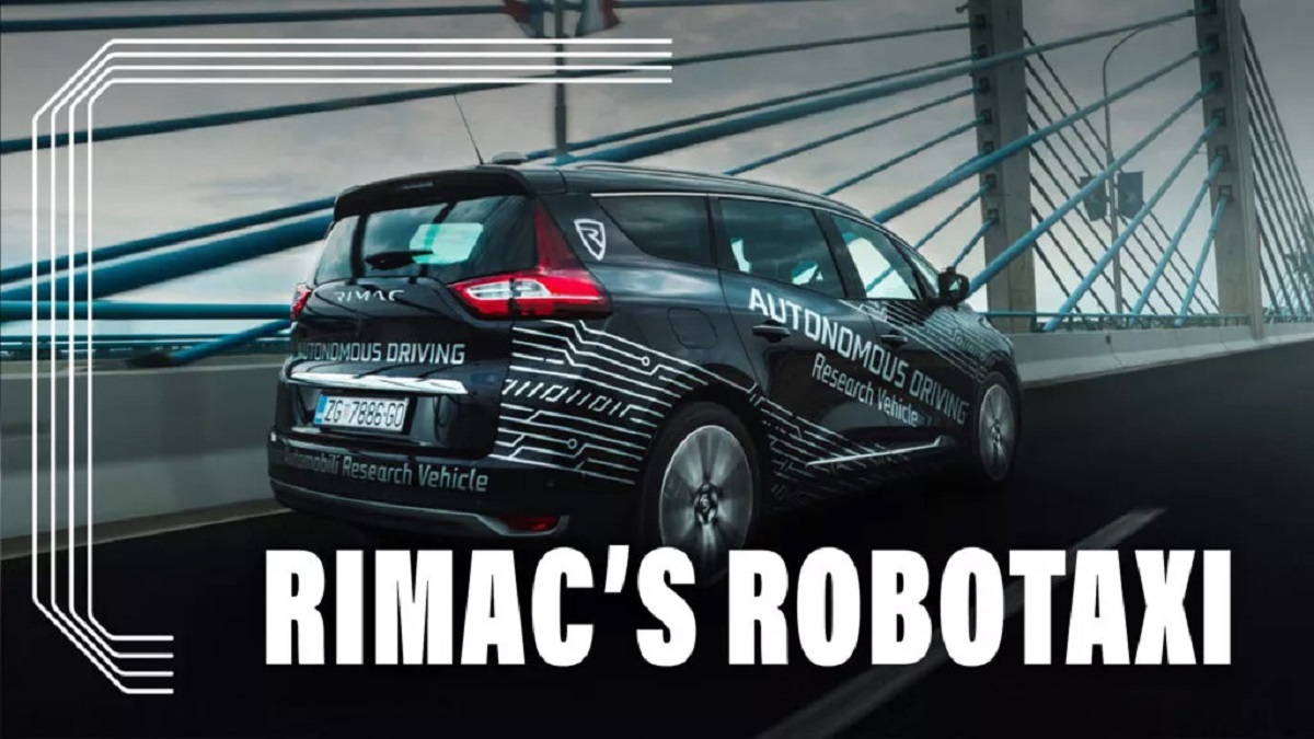 Rimac представит первое беспилотное роботакси в начале 2024 года
