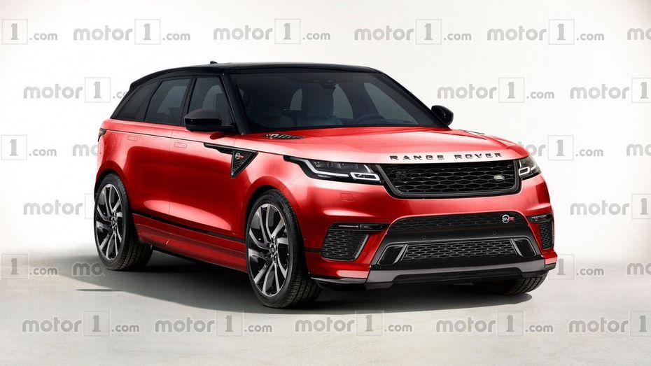 В сети появились первые изображения Range Rover Velar SVR