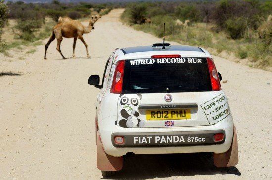 Fiat Panda: из Кейптауна в Лондон за 10 дней
