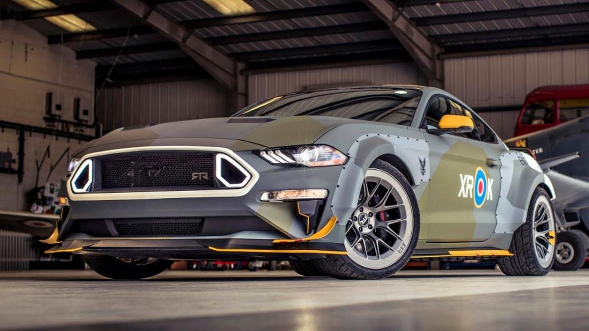 Драг-рейсинг: тюнингованный RTR Mustang Spitfire против VW Golf GTI TCR 