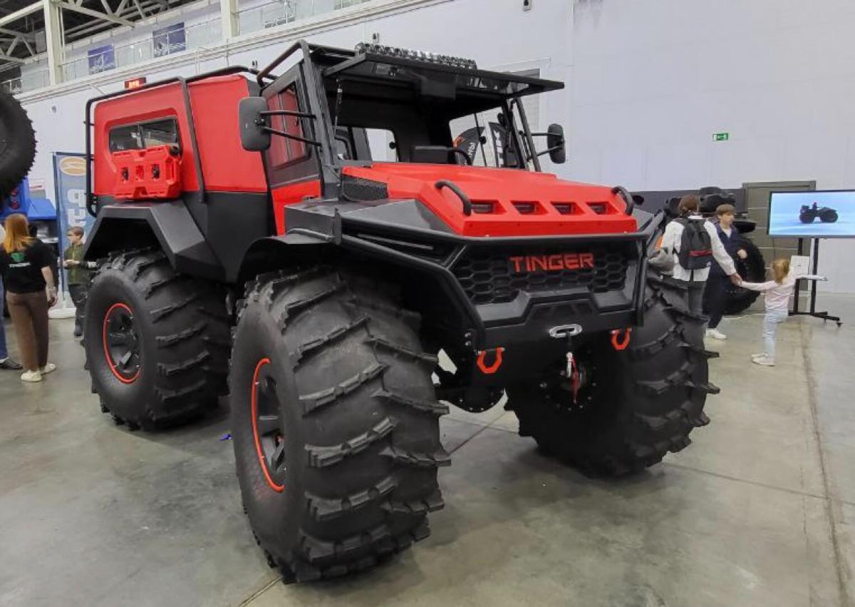Вездеходный TINGER TF4 PRO с российскими агрегатами: что изменилось 