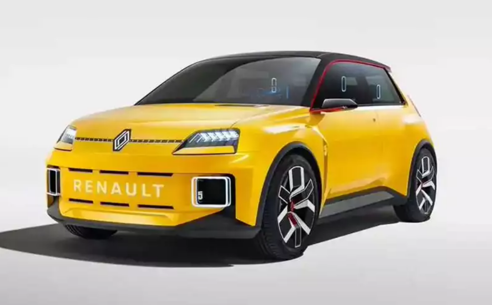 Электромобиль Renault 5 получает инновационный экран на капоте