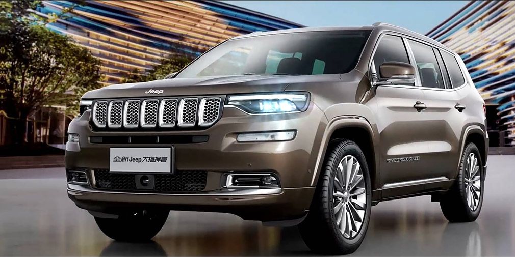 Jeep Grand Commander полностью рассекречен до официальной презентации