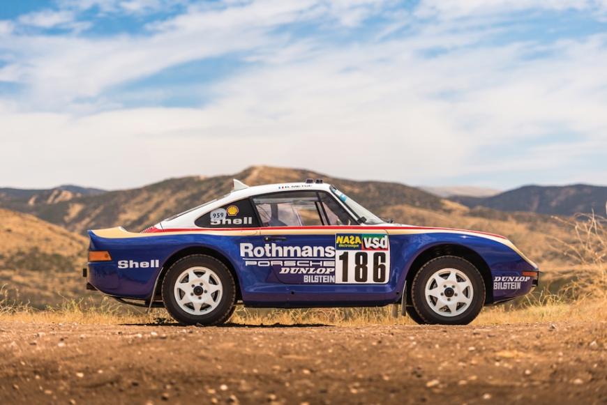 «Дакаровский» Porsche впервые в истории марки уйдет с молотка