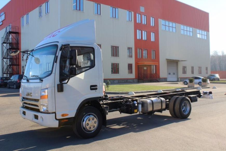 В начале 2019-го на российский рынок выйдет новый грузовик JAC N80