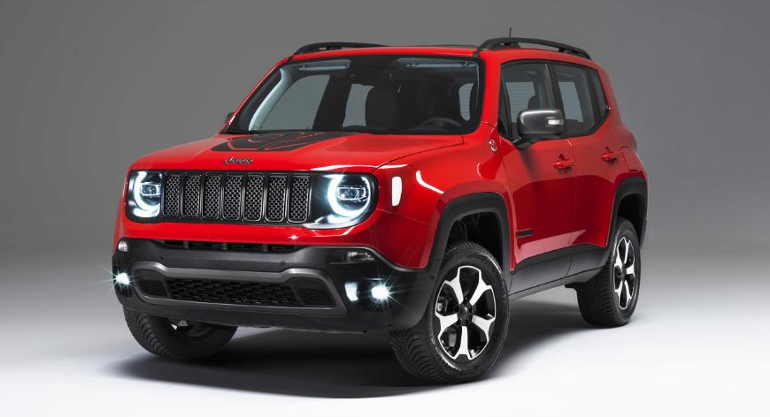 Jeep Renegade и Compass получили гибридные версии