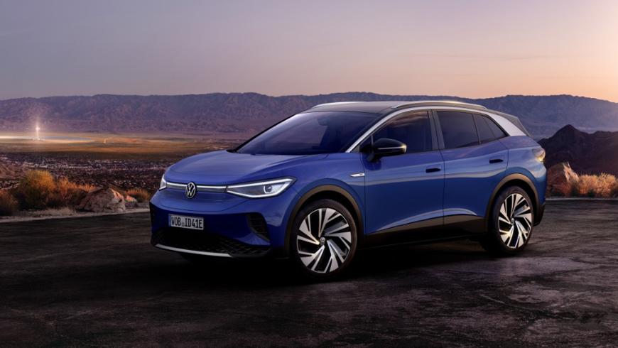 Новый электрокар Volkswagen ID.4 можно будет забронировать в феврале 