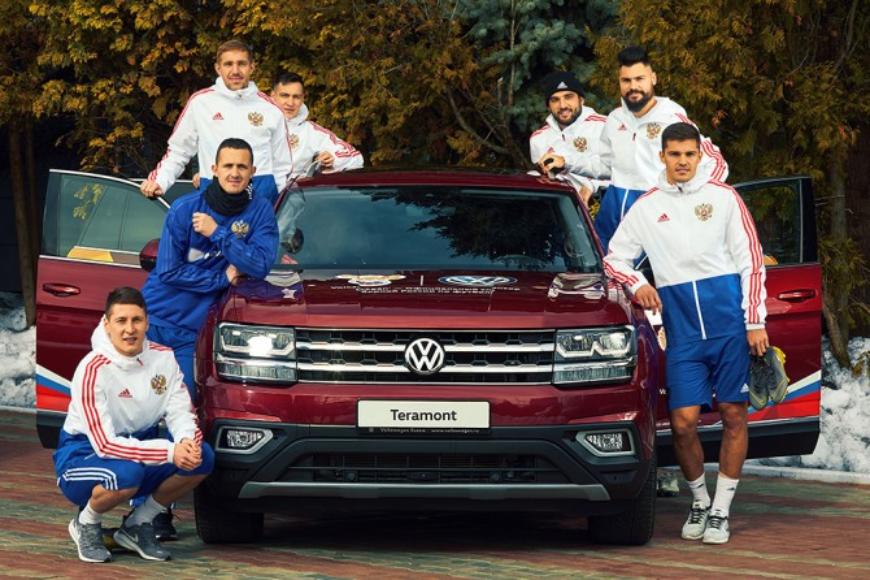 Volkswagen стал спонсором Сборной России по футболу