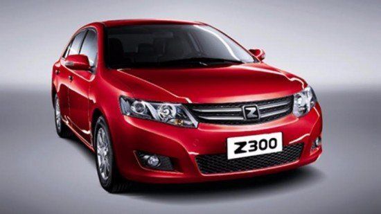Китайская Zotye опубликовала комплектации и цены на модель Z300