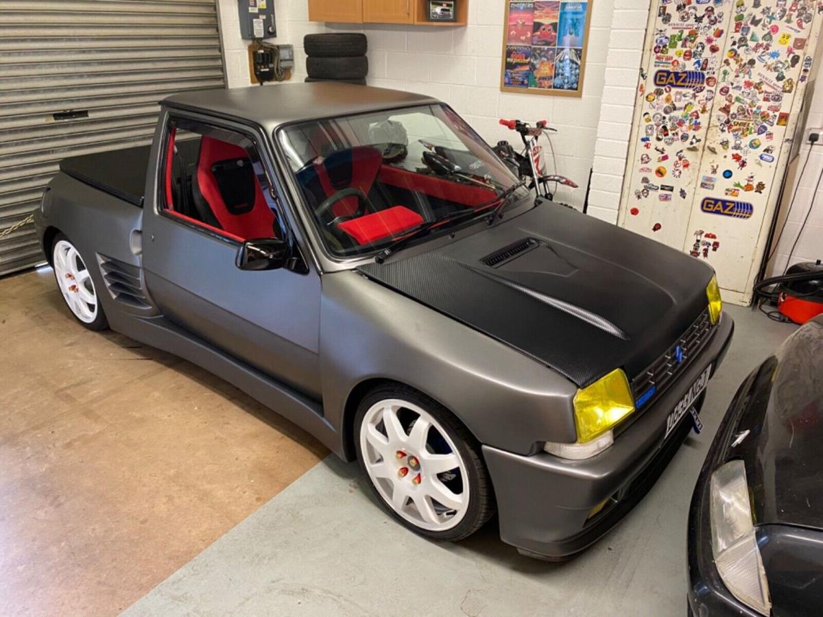 На eBay продают самодельный кастомный пикап Renault 5 GT