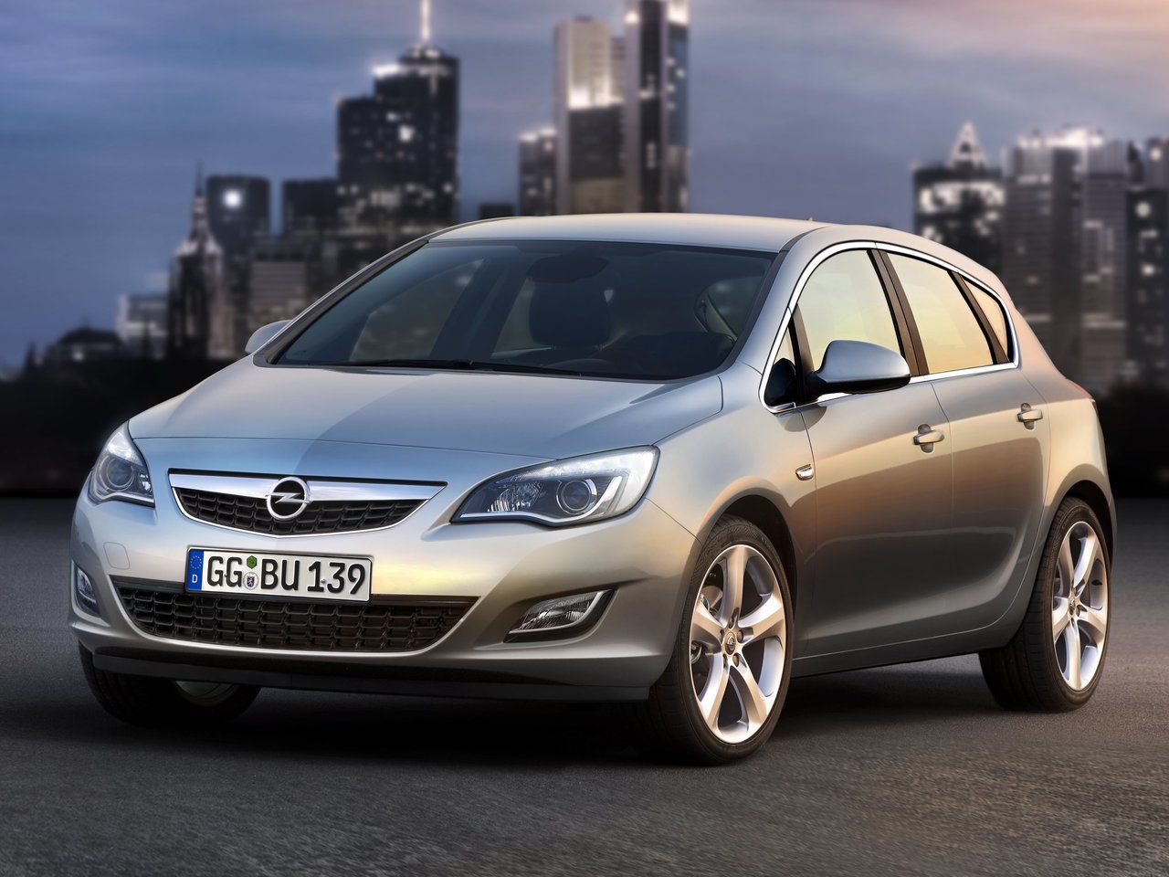 Opel Astra j 2010> 2012
