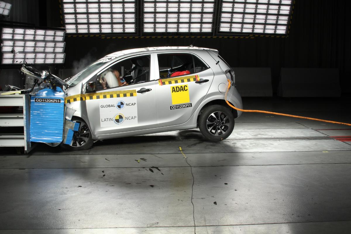 Экспертов латинской NCAP возмутили результаты краш-тестов Kia Picanto