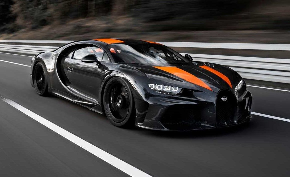 Самый быстрый Bugatti Chiron выставили на продажу за 332 миллиона рублей