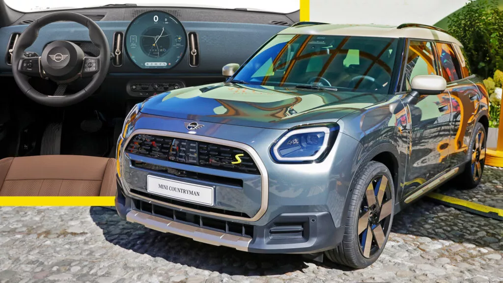 Mini Countryman 2025 дебютировал с увеличенным кузовом и мощностью до 308 л.с.