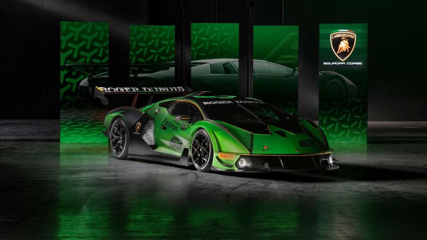 Lamborghini подробно рассказывает о гоночном Essenza SCV12