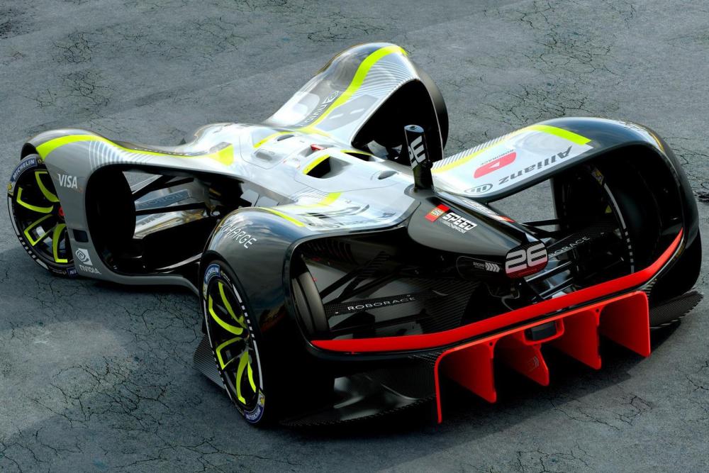 Полностью автономный болид Roborace попытается покорить холм в Гудвуде