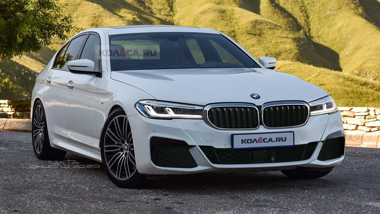 Bmw g30 рестайлинг фото