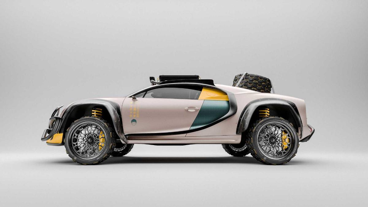 Посмотрите на хардкорный внедорожник Bugatti Chiron Terracross