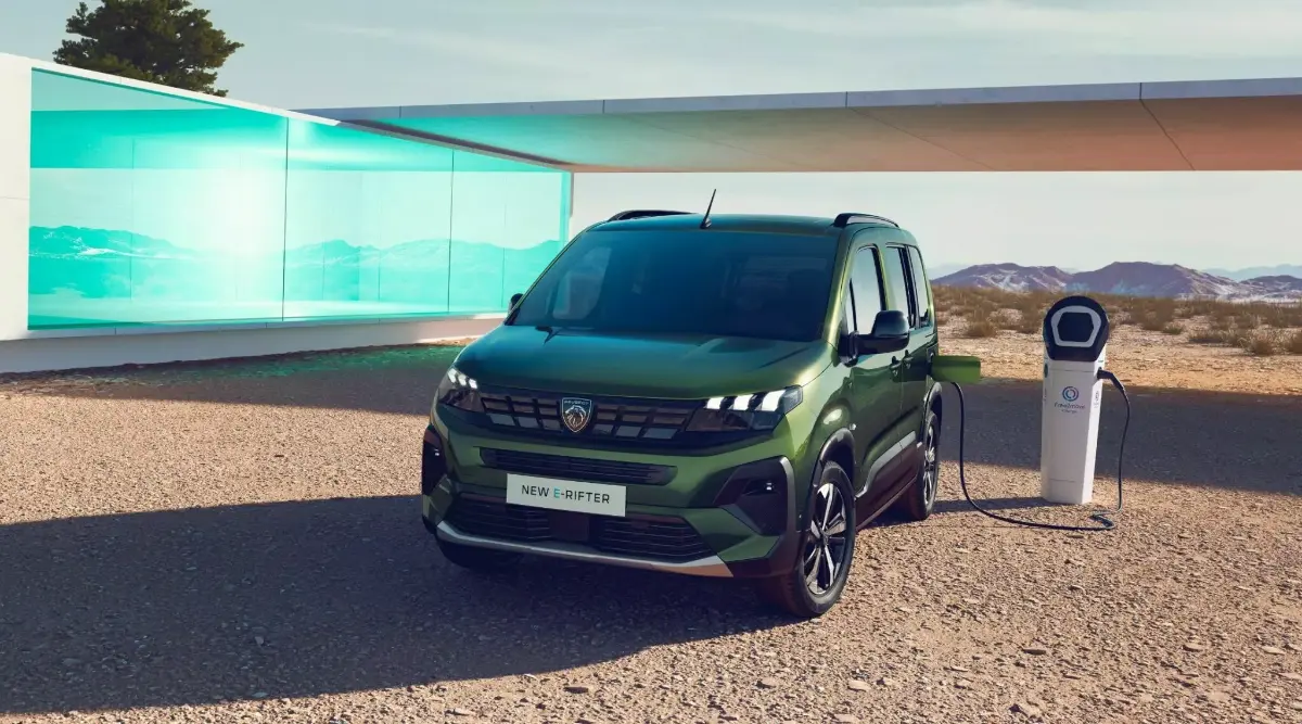 Компания Peugeot представила стильный электрический минивэн Peugeot E-Rifter 