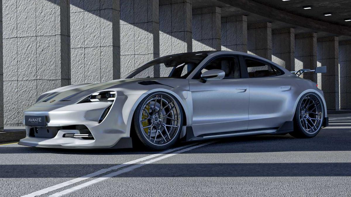 Porsche Taycan Turbo s Mansory