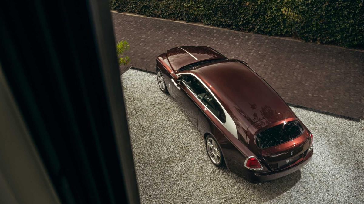 Представлен стильный универсал на базе Rolls-Royce Wraith