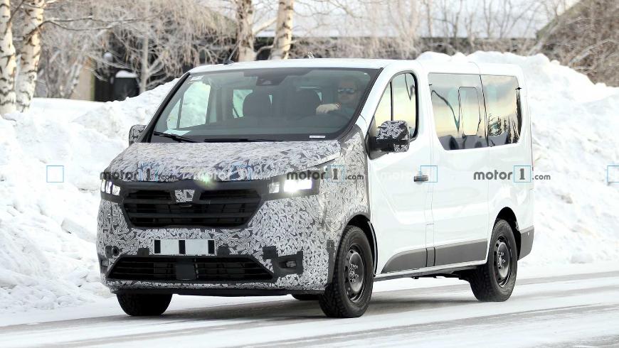 На тестах замечен обновлённый фургон Renault Trafic 