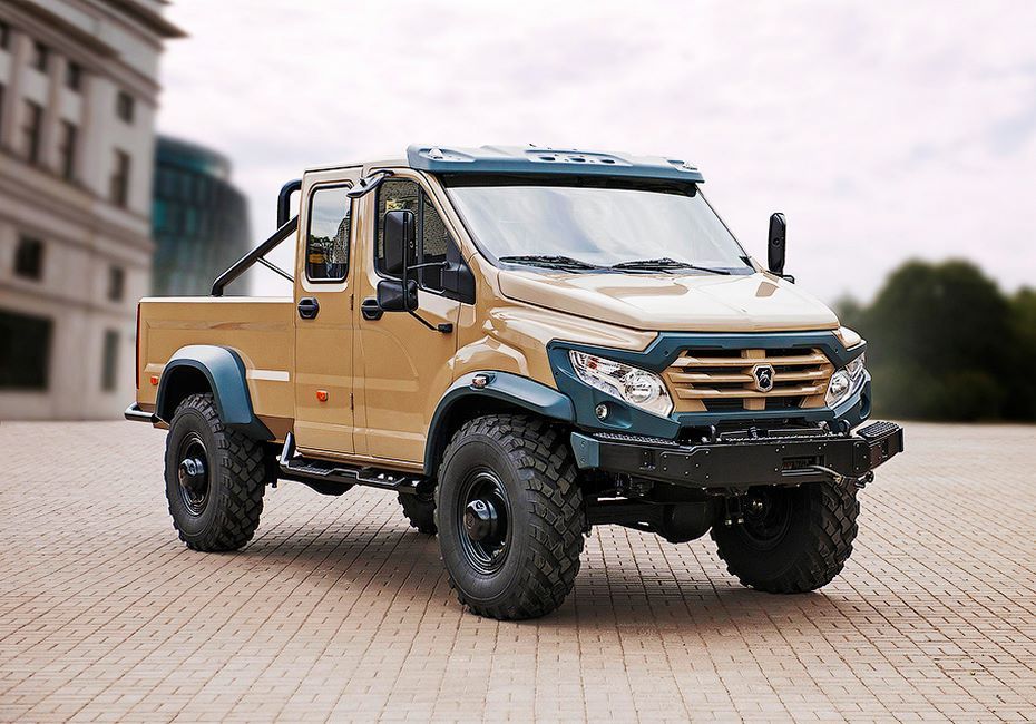 ГАЗ представил новый пикап на базе грузовика ГАЗ-33088 «Садко»