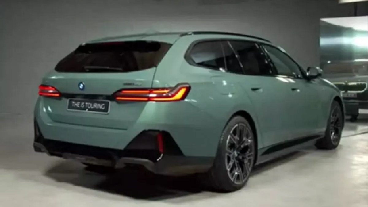 В сети показали изображения нового BMW i5 Touring перед дебютом