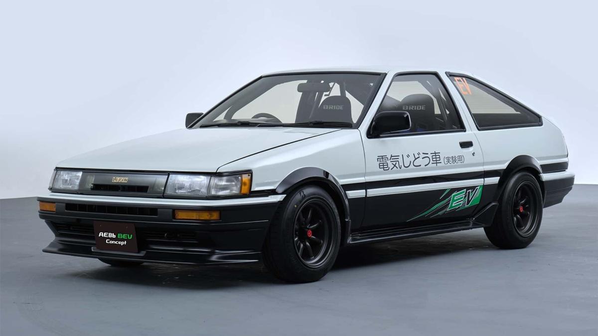 В Японии разыгрывают электрический концепт Toyota AE86