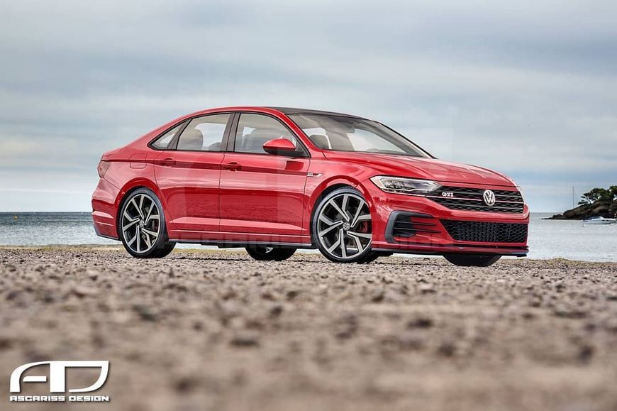 Volkswagen Jetta GTI нового поколения представили на рендере