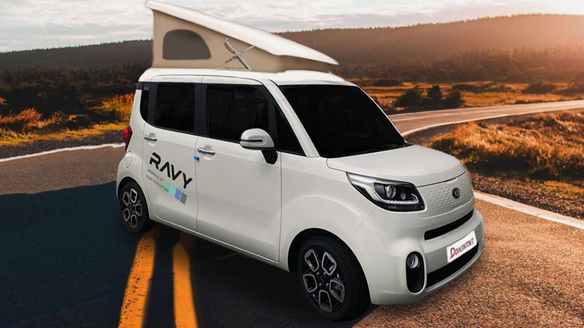 Daon Ravy или ультра-симпатичный микроавтобус с множеством функций