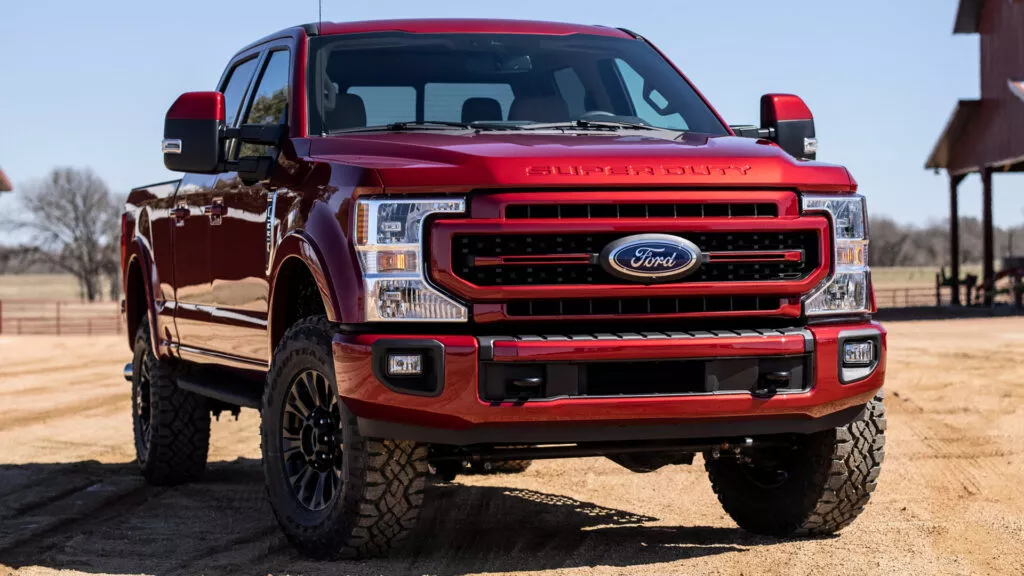 Компания Ford отзовет 29 607 моделей Ford Ranger, F-250 и Bronco из-за наклейки с указанием веса авто