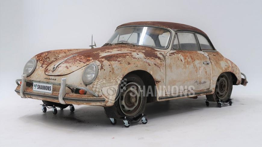 Ржавый 63-летний Porsche 456A Cabriolet продали за 13,5 млн рублей 