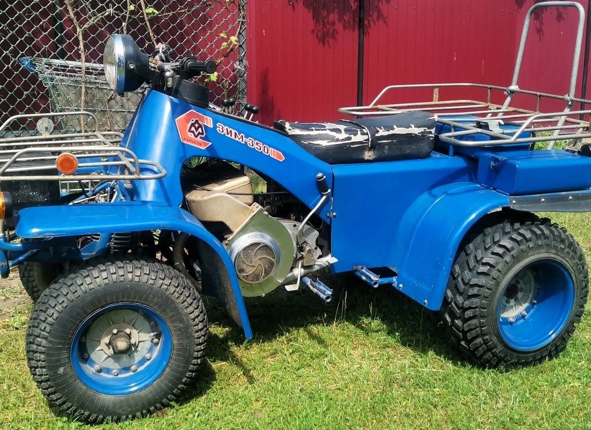 ЗИМ-350 – первый в истории советский квадроцикл, разработанный в качестве альтернативы трактору