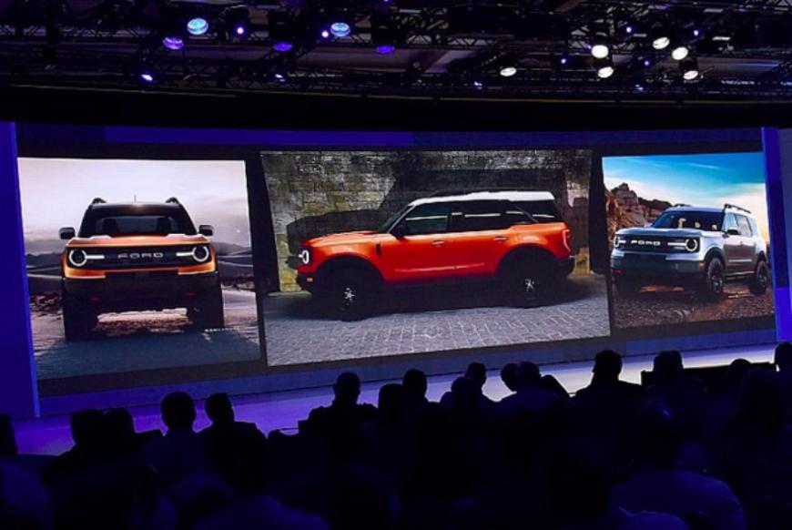 В Сеть попали первые официальные изображения внедорожника Ford Bronco