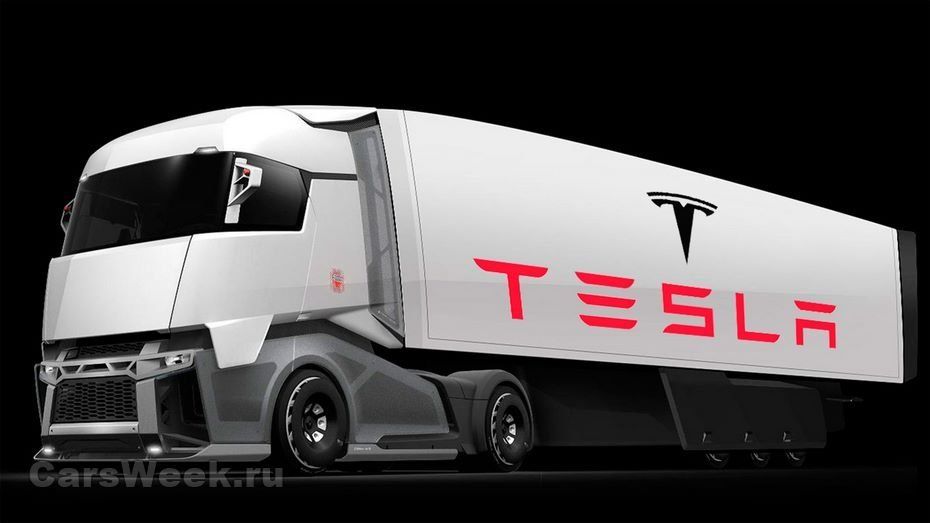Tesla Motors Готовится к проведению испытаний нового беспилотного грузовика