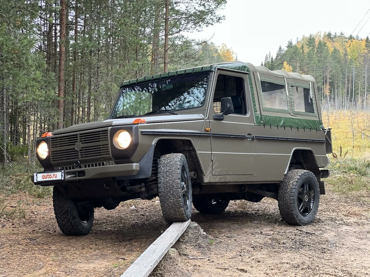 На Авто.ру выставили на продажу старый армейский «Гелендваген» от ...