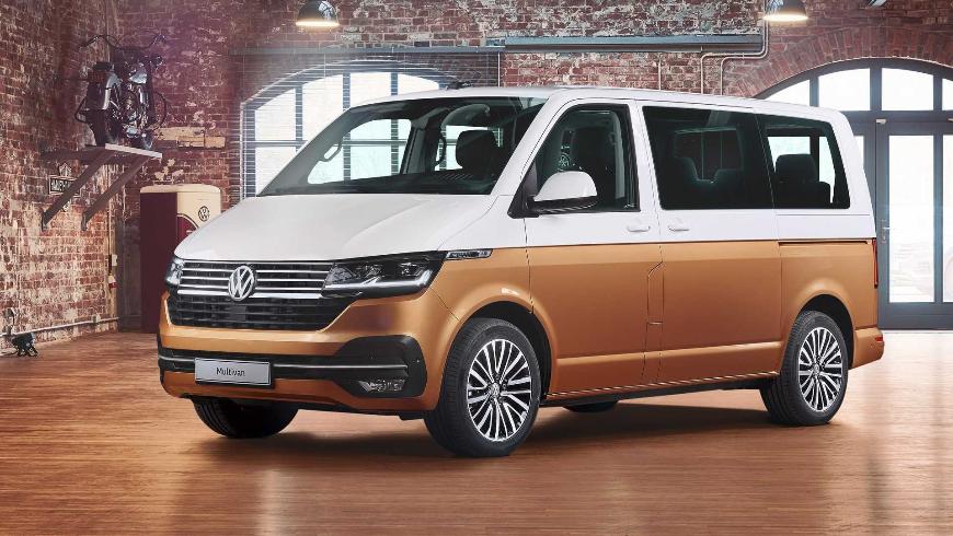 VW рассказал про обновлённый Transporter 2019