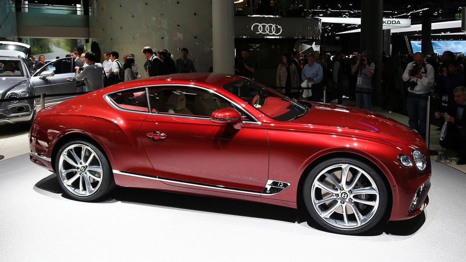 Bentley во Франкфурте представил обновленное купе Continental GT (видео презентации)