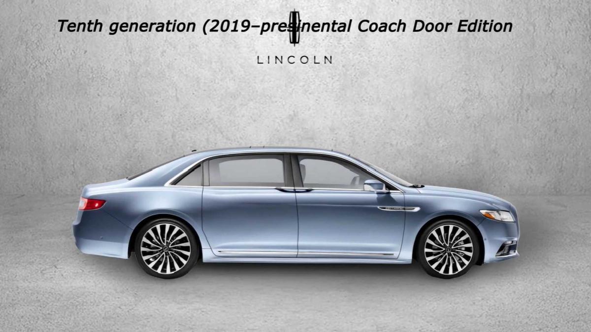 С конвейера сошел последний экземпляр седана Lincoln Continental 