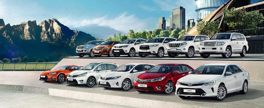 Названы самые продаваемые автомобили Toyota в октябре