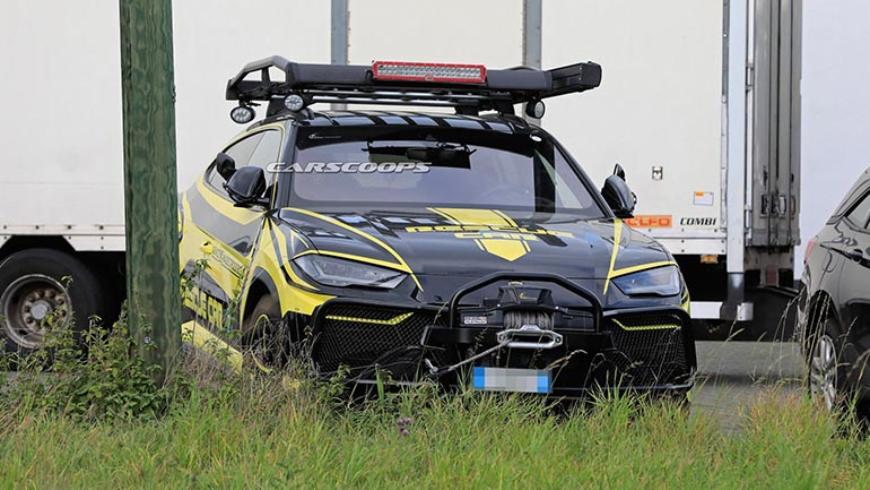 Lamborghini проводит тесты спасательного кроссовера Urus