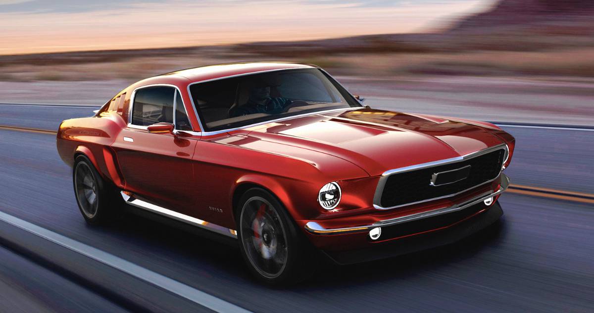 Российский стартап Aviar Motors анонсировал электрический Mustang Российский стартап Aviar Motors анонсировал электрический Mustang
