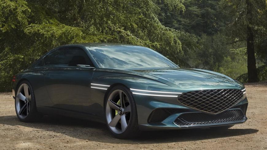 Компания Genesis презентовала новое электрическое купе X Concept 2021 года