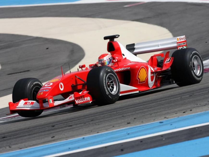 Болид «Феррари», на котором Михаэль Шумахер выиграл шестой титул, продали за рекордную сумму
