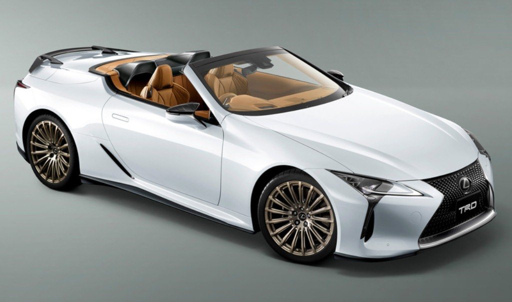 Ателье TRD выпустило агрессивный тюнинг-пакет для Lexus LC 500 в Японии